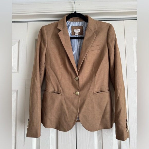 J.Crew Schoolboy Blazer in a Camel Color - Picture 1 of 8